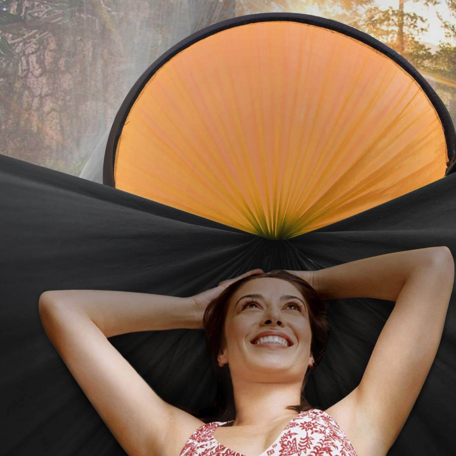 PopHammock -  Large Camping Hammock with Mosquito Net