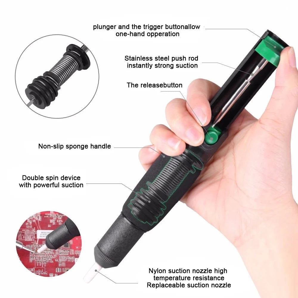 Solder Suction Pump | Desoldering Vacuum