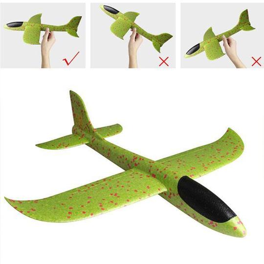 Foam Plastic Flying Glider Airplane