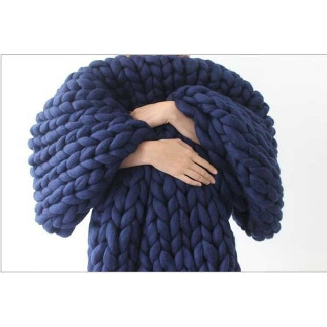 WarmRelax™ - Chunky Knit Blanket