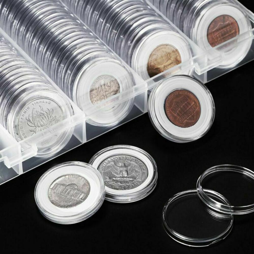 Collectable Coin Storage - 100Pcs