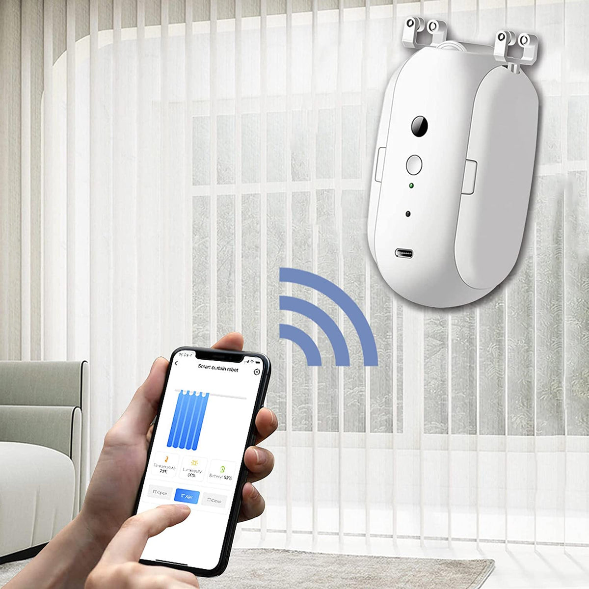 RoboCurtain™ - Smart Curtain Robot