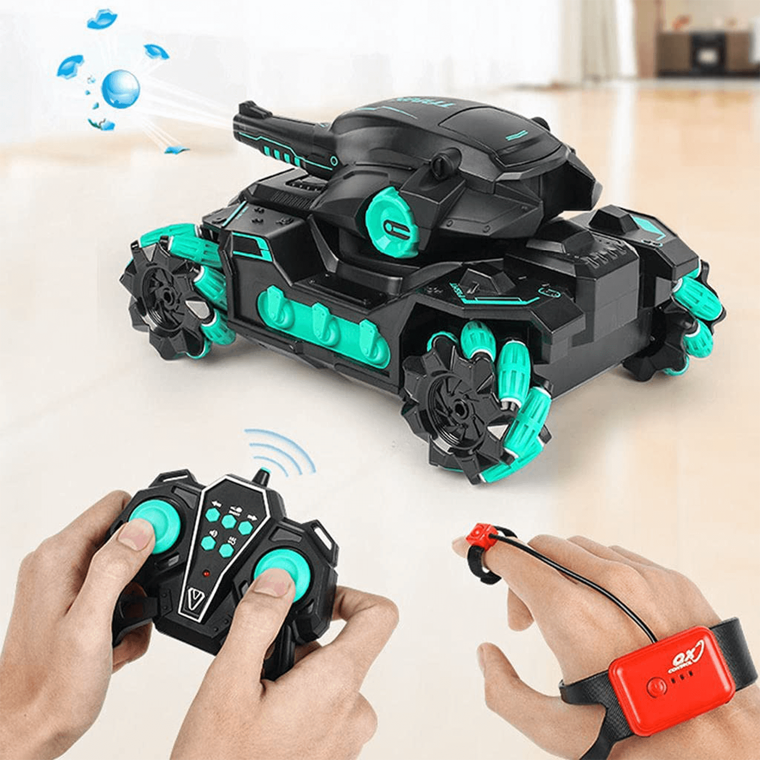 MegaBomb™️ - RC Tank with Water Bomb Cannon